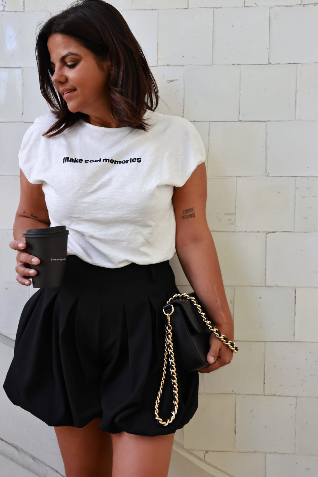 Balloon Short Black