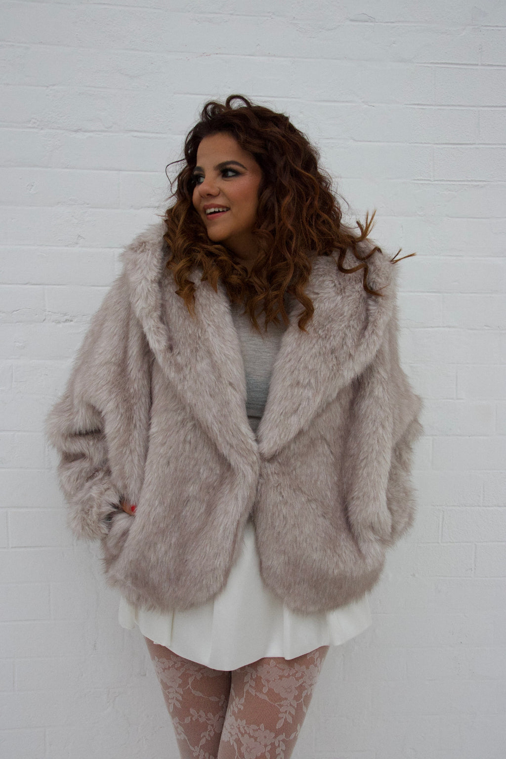 Oyster Fur Jacket